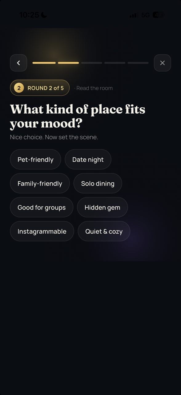 CraveMatch mood question