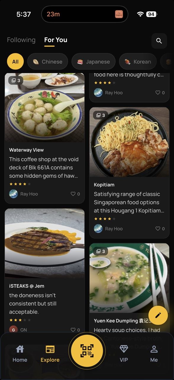 TasteVue food feed